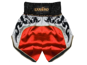 Custom Boxing Shorts : KNBXCUST-2032-Red